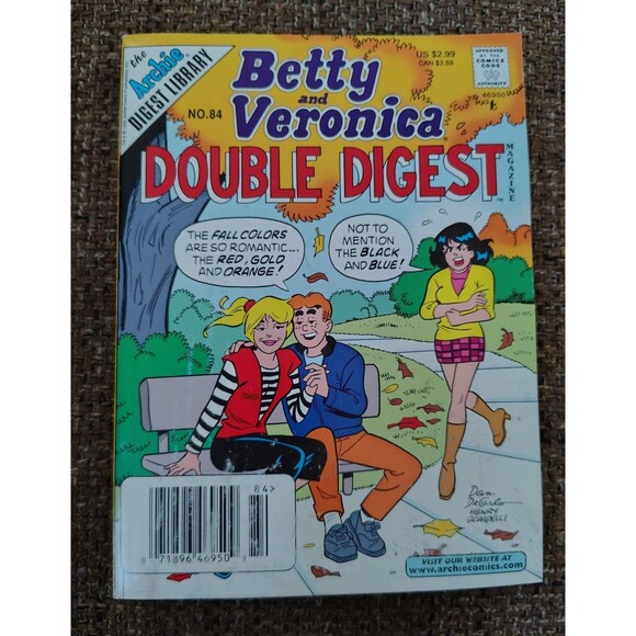 Vintage Betty & Veronica Double Digest Lot No 82 No 84 Archie Comics 1999 Books - Picture 8 of 9